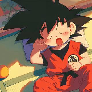 Dragon Ball, Goku by robokoboto