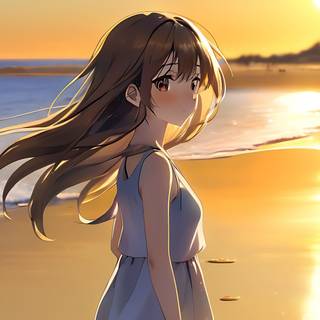 Anime Girl by lukychandra