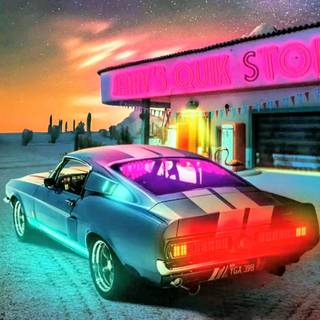Neon Car