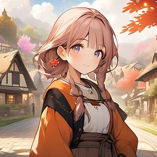 Anime Girl by lukychandra