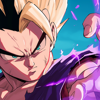 Super Saiyan Gohan (Dragon Ball Z) by patrika 
