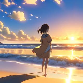 Anime Girl by lukychandra