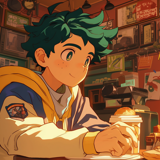 Izuku Midoriya (My Hero Academia) by robokoboto