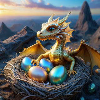 Beautiful dragon