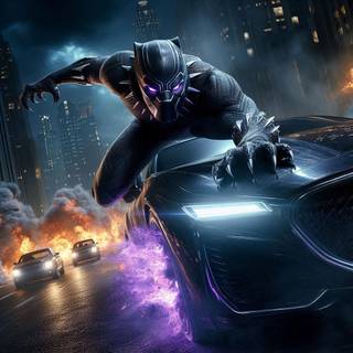 Black panther wallpaper