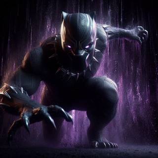 Black panther wallpaper