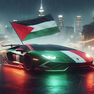 lamborghini palestinian wallpaper 4k !