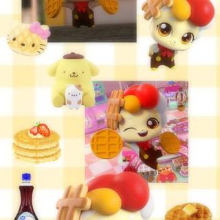Catch! Teenieping Waffleping IPhone Wallpaper