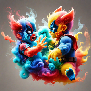 baby Deadpool and wolverine