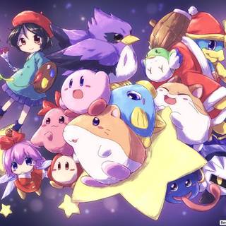 kirby and friends