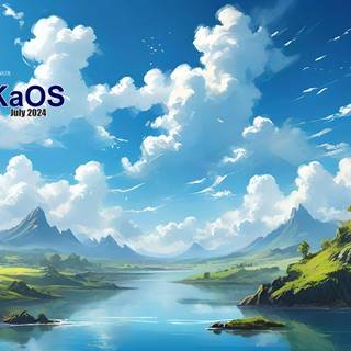 KaOS Linux Landscape Wallpaper