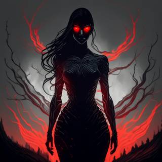 Darkness Woman