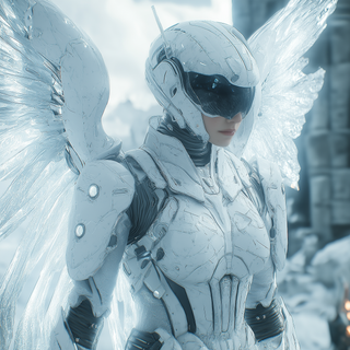 Angelic warrior