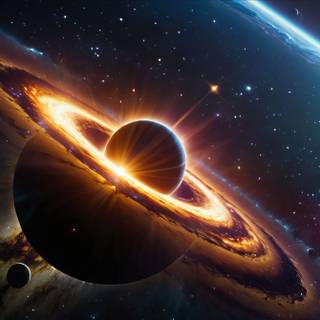 space, nebula, stars