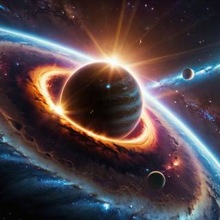 space, nebula, stars