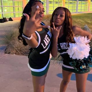 Cheerleading tonight 