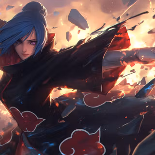 Konan (Naruto) by BlueTechWizard 