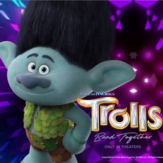 trolls branch wallpaper
