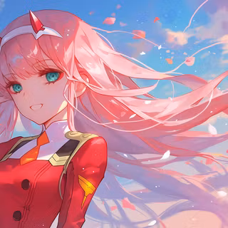 Zero Two (Darling in the Franxx) by patrika