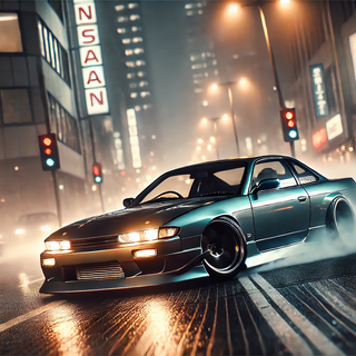 Nissan Silva S14 Drifting