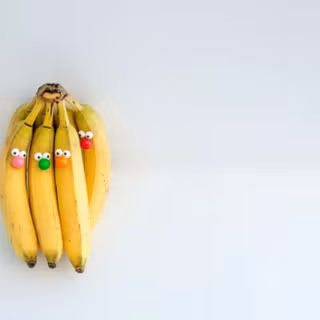 Funny bunch of bananas