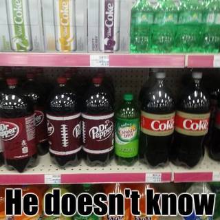 who gonna tell him or is he gonna find out himself?