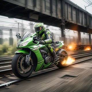 Kawasaki Ninja H2R Wallpaper