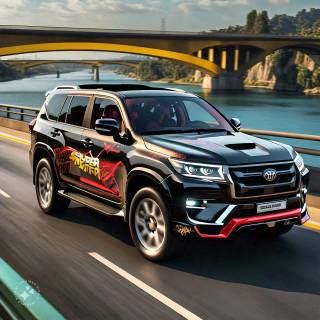 Luxury Land Cruiser Car Image 