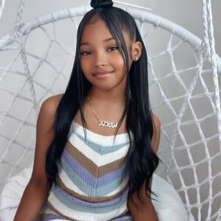 Got her hair cute again 