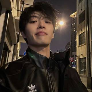 In China town with Andrew 