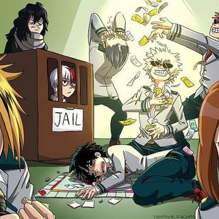 MHA Playing Monopoly!!!