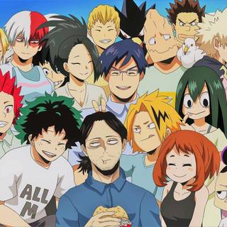 Class 1A + Aizawa!!!