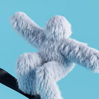 Skate boarding monster