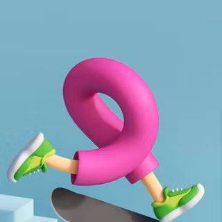 Magenta skateboarding legs