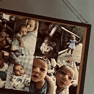 pictures of my little cousin Kai and one of my niece Maiden 