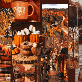 Fall Wallpaper Collage