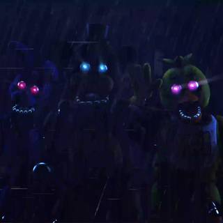 Fnaf fnaf fnaf glowing eyes