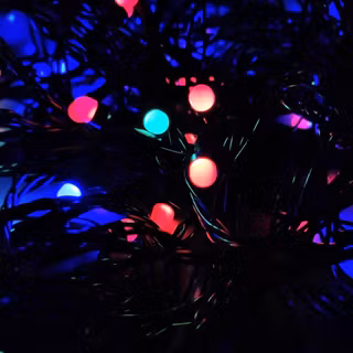 Dark Christmas Lights