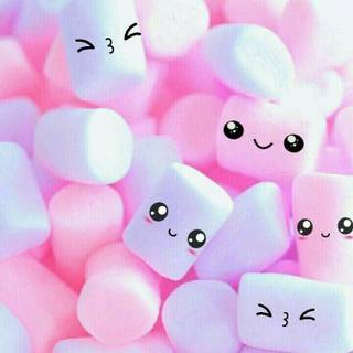 cute marshmellow wallpaper