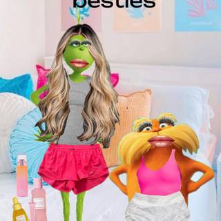 PREPPY BESTIES!!!!!!!  #LORAX  #GRINCH