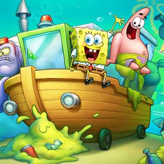 SpongeBob: Adventures in a Jam! - Desktop Wallpaper