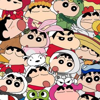 Crayon Shin-chan SpongeBob
