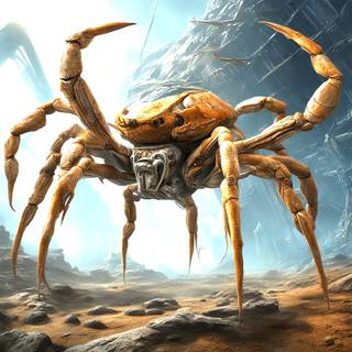 Giant Mutated Crab Spider