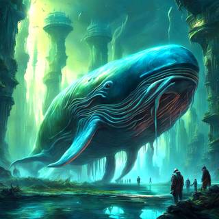 Giant Mutated Whale