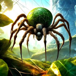 Giant Mutated Spider