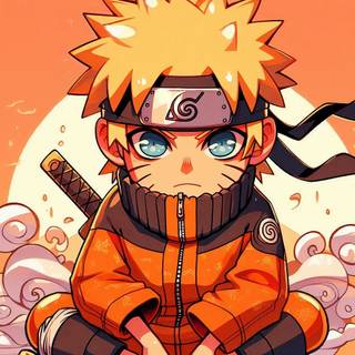 Chibi Naruto 4K