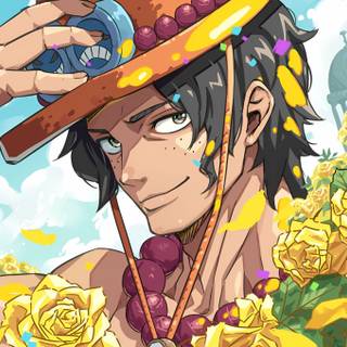 One Piece, Portgas D. Ace by アルシー