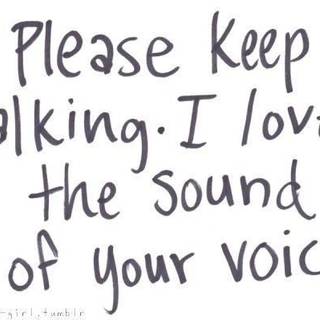 you’re voice is so…well i can’t describe it…it just makes me so happy :) ♥️  (credit to Rose)