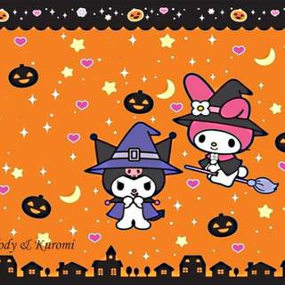 kuromi and my melody halloween