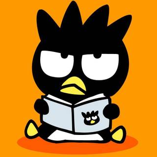 badtz maru reading!!
